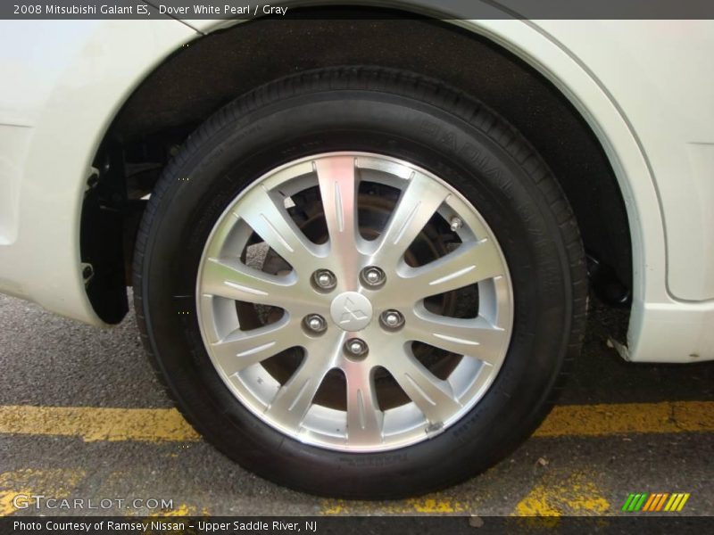 Dover White Pearl / Gray 2008 Mitsubishi Galant ES