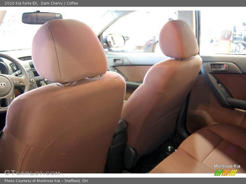 Dark Cherry / Coffee 2010 Kia Forte EX