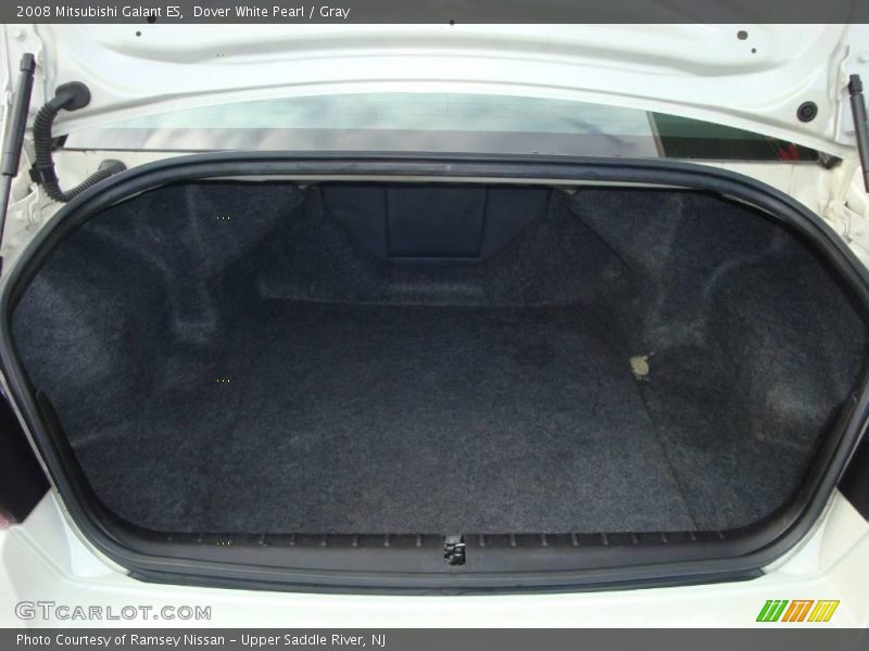 Dover White Pearl / Gray 2008 Mitsubishi Galant ES