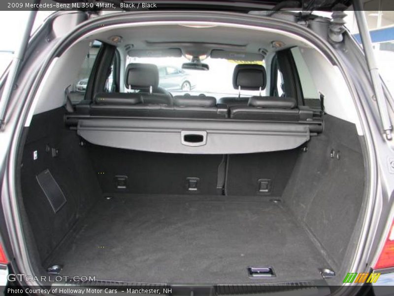 Black / Black 2009 Mercedes-Benz ML 350 4Matic
