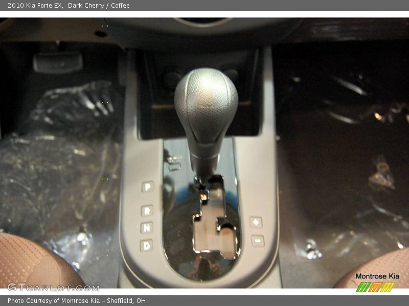 Dark Cherry / Coffee 2010 Kia Forte EX