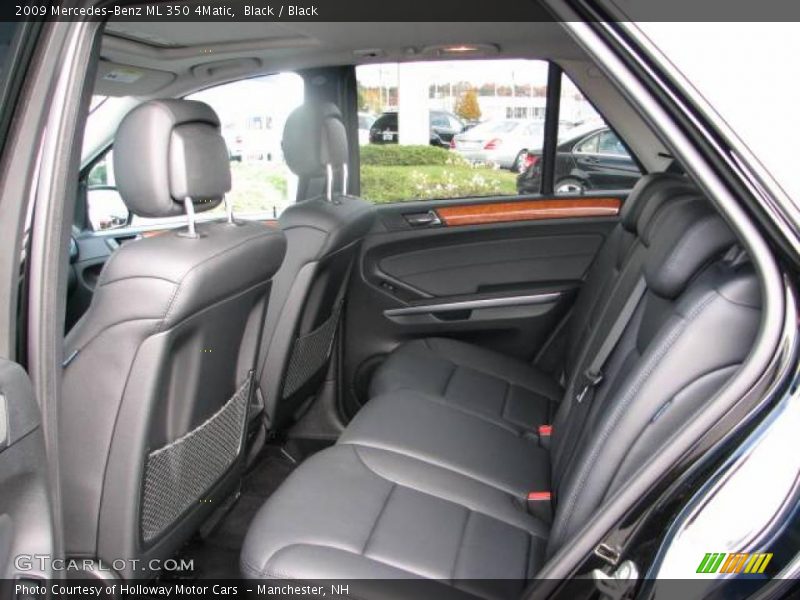 Black / Black 2009 Mercedes-Benz ML 350 4Matic