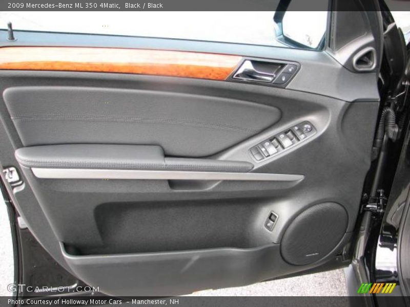Black / Black 2009 Mercedes-Benz ML 350 4Matic