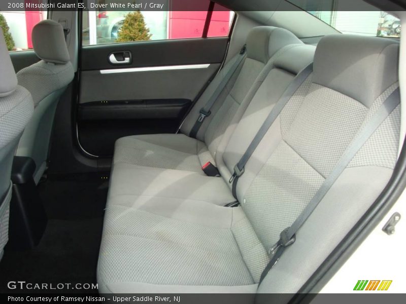 Dover White Pearl / Gray 2008 Mitsubishi Galant ES