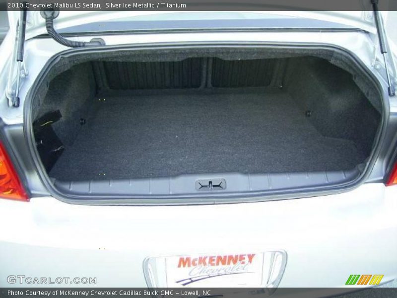 Silver Ice Metallic / Titanium 2010 Chevrolet Malibu LS Sedan