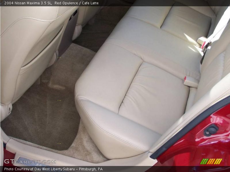 Red Opulence / Cafe Latte 2004 Nissan Maxima 3.5 SL