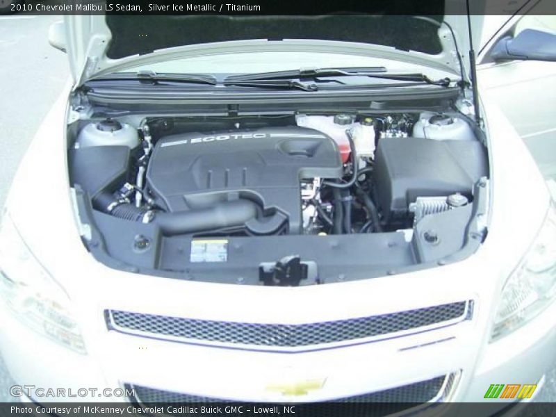 Silver Ice Metallic / Titanium 2010 Chevrolet Malibu LS Sedan
