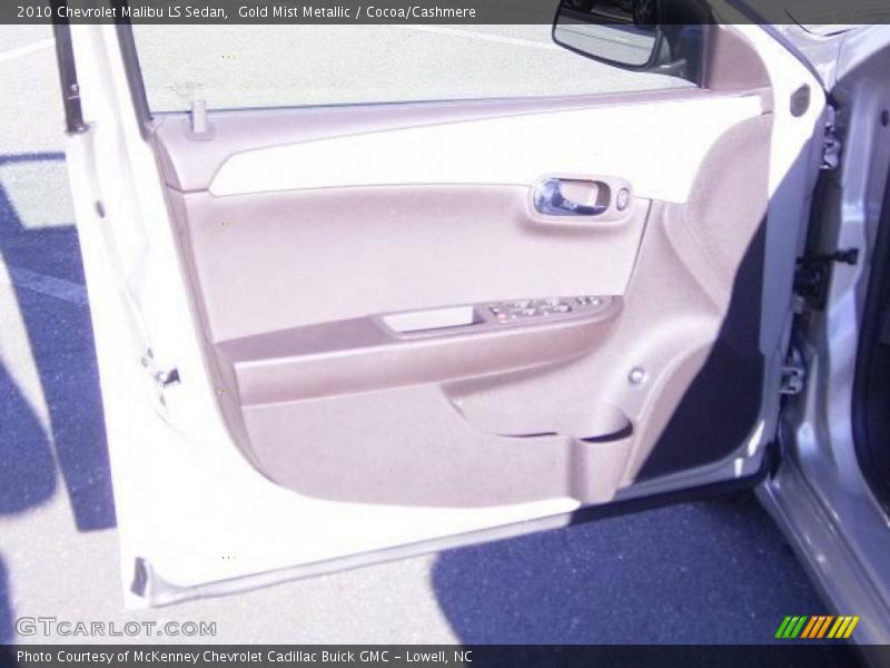 Gold Mist Metallic / Cocoa/Cashmere 2010 Chevrolet Malibu LS Sedan