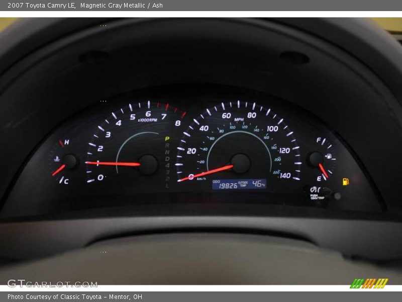Magnetic Gray Metallic / Ash 2007 Toyota Camry LE