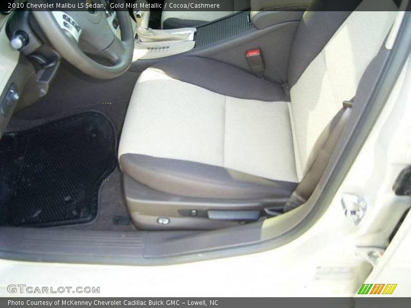 Gold Mist Metallic / Cocoa/Cashmere 2010 Chevrolet Malibu LS Sedan