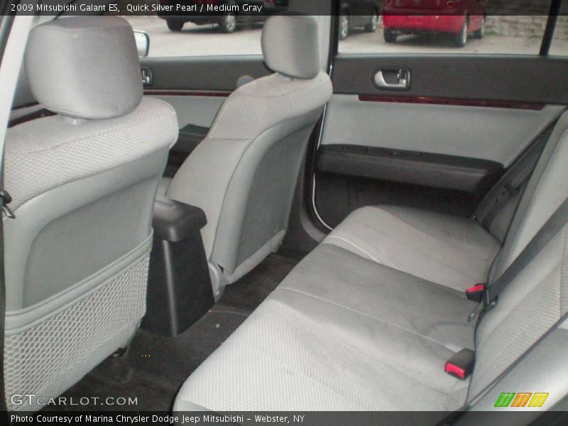 Quick Silver Pearl / Medium Gray 2009 Mitsubishi Galant ES