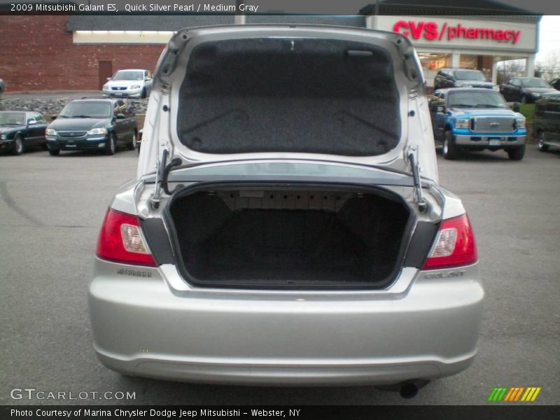 Quick Silver Pearl / Medium Gray 2009 Mitsubishi Galant ES