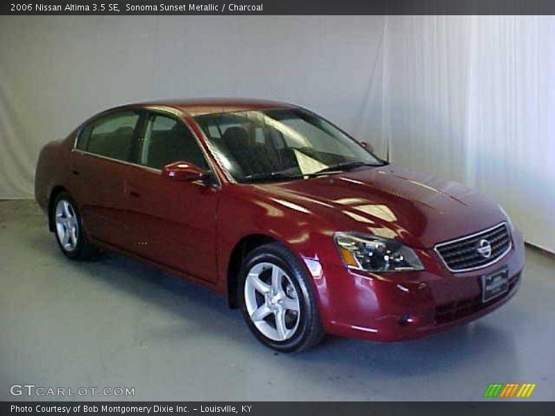 Sonoma Sunset Metallic / Charcoal 2006 Nissan Altima 3.5 SE