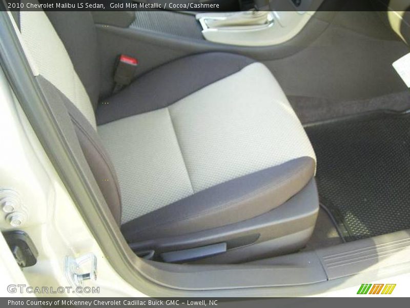 Gold Mist Metallic / Cocoa/Cashmere 2010 Chevrolet Malibu LS Sedan