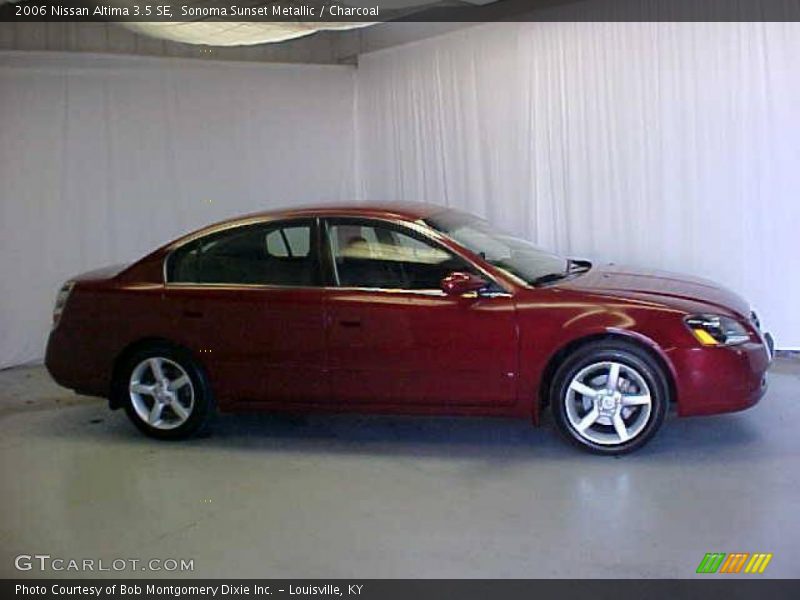 Sonoma Sunset Metallic / Charcoal 2006 Nissan Altima 3.5 SE
