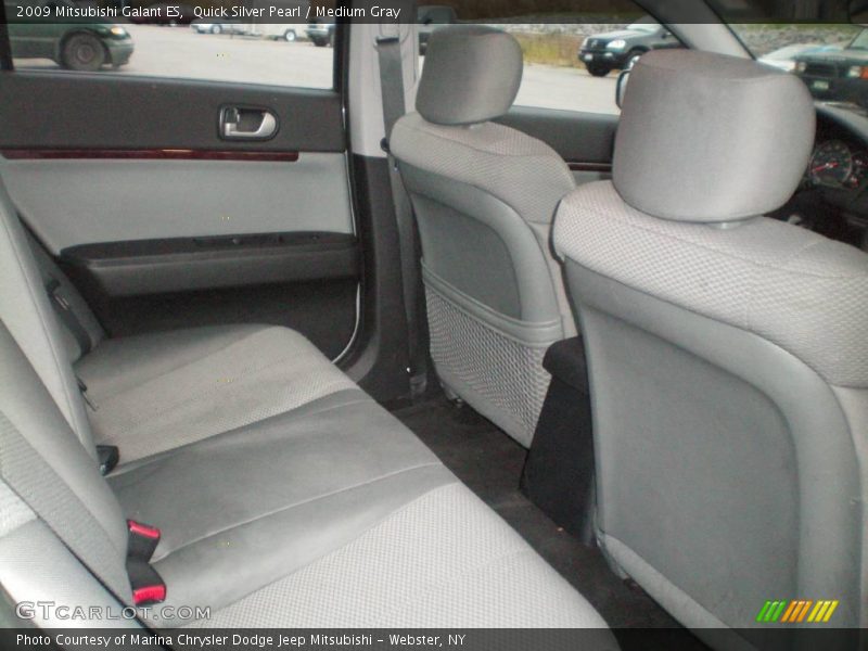 Quick Silver Pearl / Medium Gray 2009 Mitsubishi Galant ES