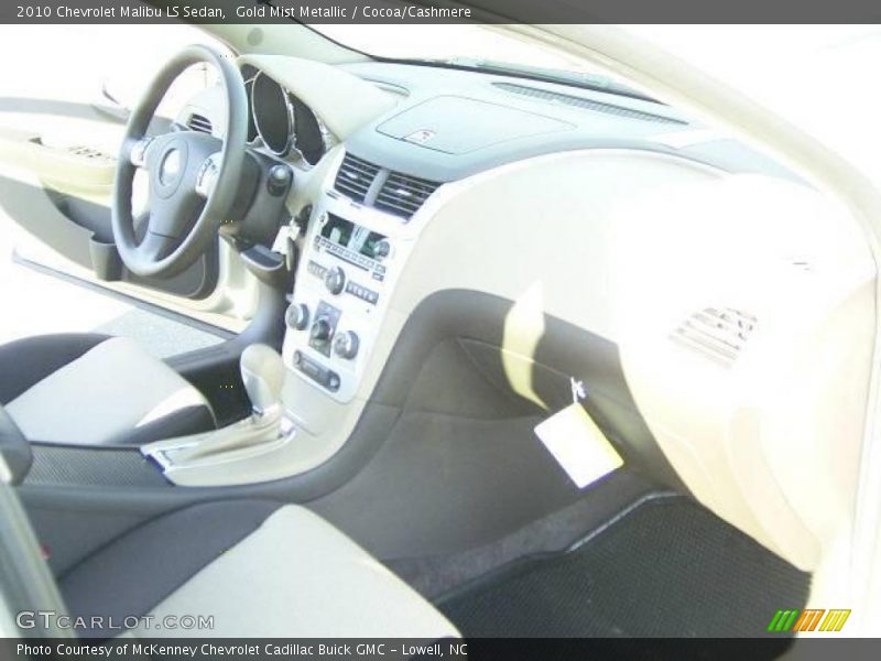 Gold Mist Metallic / Cocoa/Cashmere 2010 Chevrolet Malibu LS Sedan