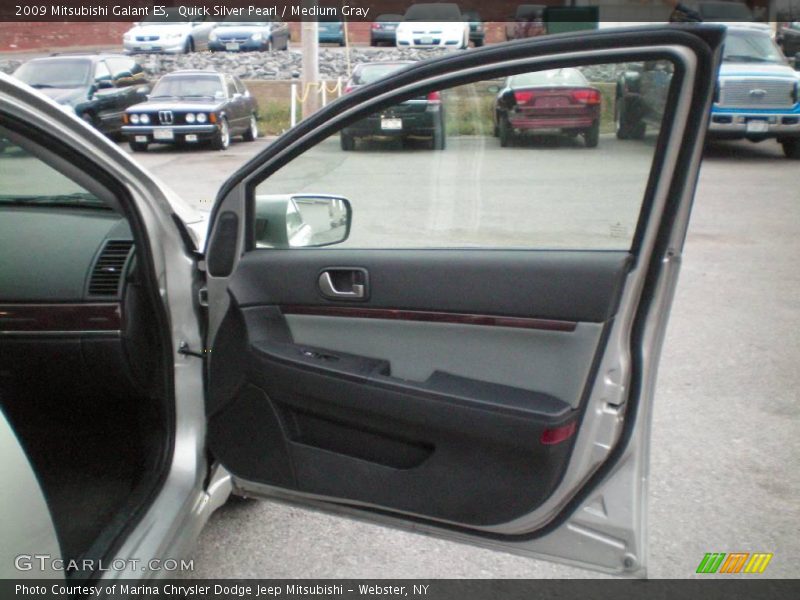 Quick Silver Pearl / Medium Gray 2009 Mitsubishi Galant ES