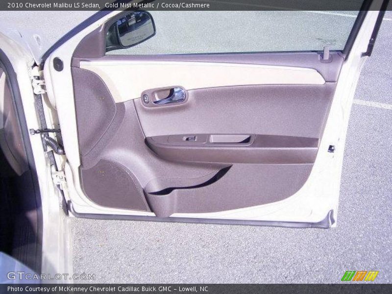 Gold Mist Metallic / Cocoa/Cashmere 2010 Chevrolet Malibu LS Sedan