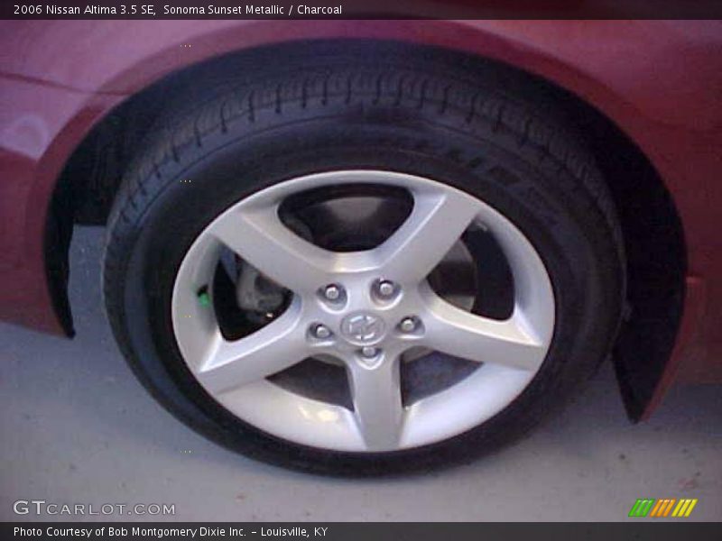Sonoma Sunset Metallic / Charcoal 2006 Nissan Altima 3.5 SE
