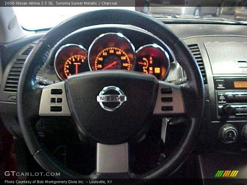 Sonoma Sunset Metallic / Charcoal 2006 Nissan Altima 3.5 SE