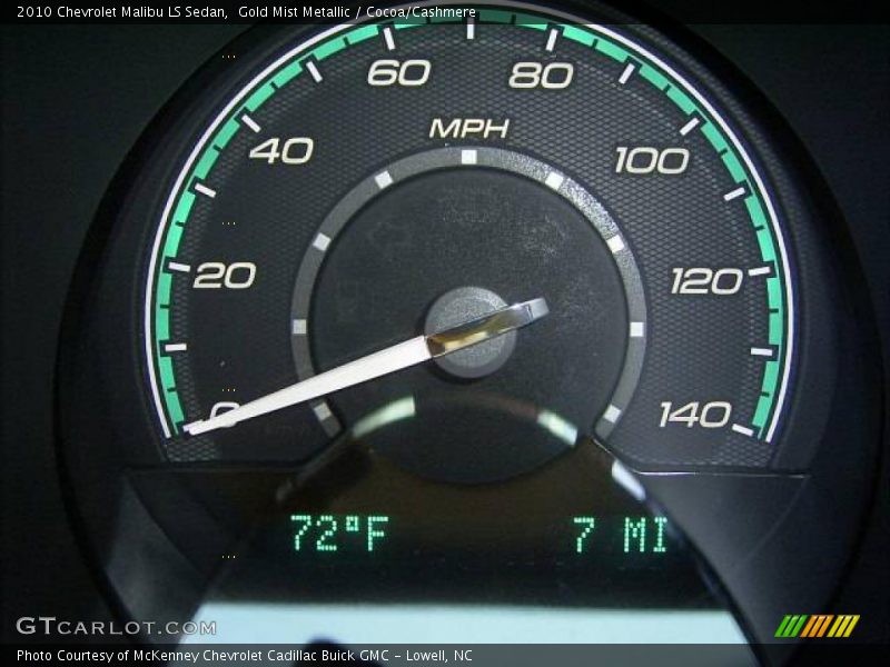 Gold Mist Metallic / Cocoa/Cashmere 2010 Chevrolet Malibu LS Sedan