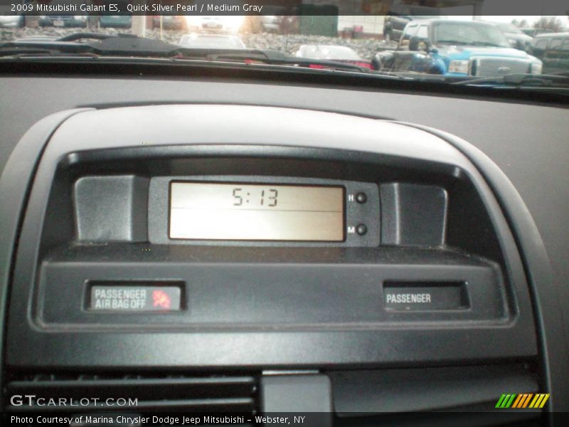 Quick Silver Pearl / Medium Gray 2009 Mitsubishi Galant ES