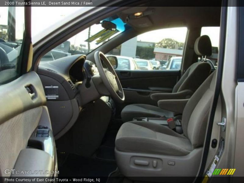 Desert Sand Mica / Fawn 2008 Toyota Sienna LE