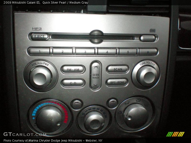 Quick Silver Pearl / Medium Gray 2009 Mitsubishi Galant ES