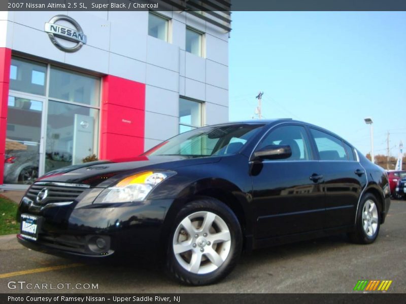 Super Black / Charcoal 2007 Nissan Altima 2.5 SL