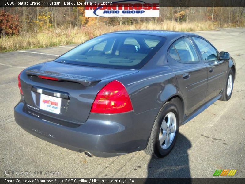 Dark Slate Metallic / Ebony 2008 Pontiac Grand Prix Sedan