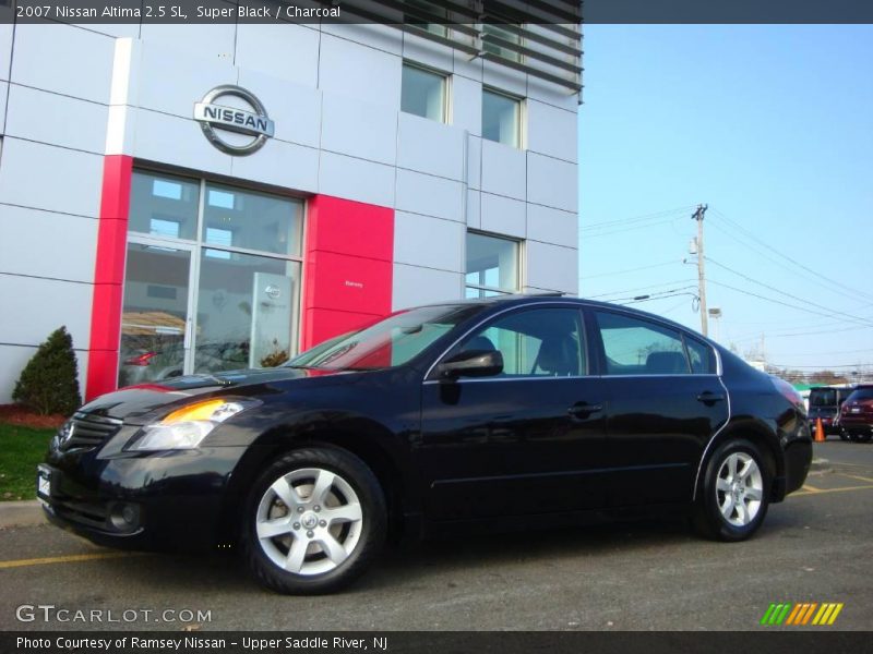 Super Black / Charcoal 2007 Nissan Altima 2.5 SL