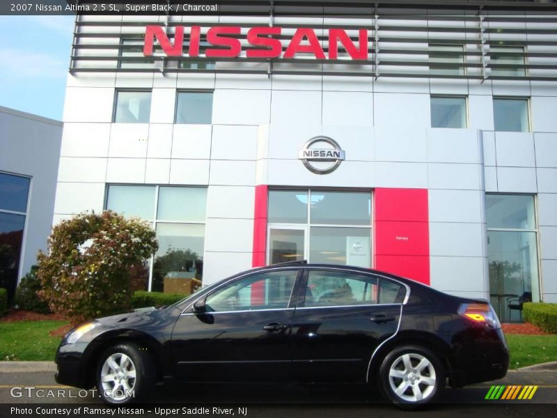 Super Black / Charcoal 2007 Nissan Altima 2.5 SL