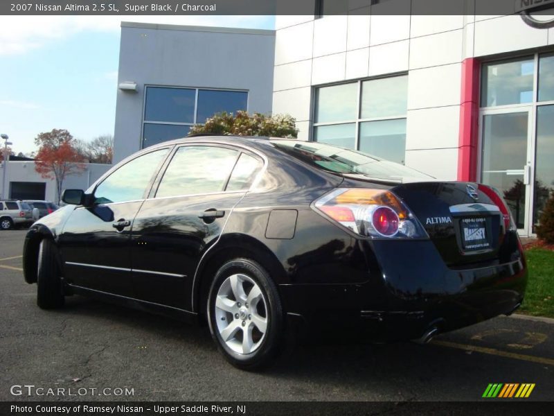 Super Black / Charcoal 2007 Nissan Altima 2.5 SL