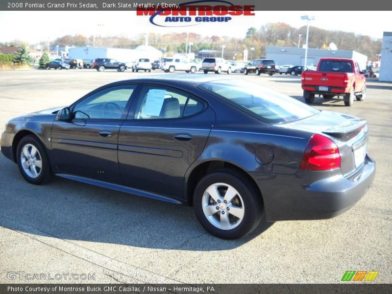 Dark Slate Metallic / Ebony 2008 Pontiac Grand Prix Sedan