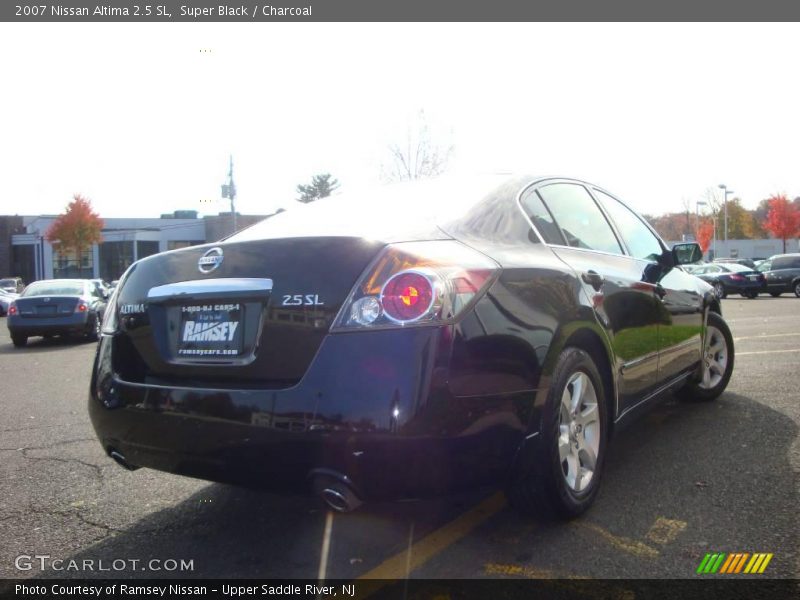 Super Black / Charcoal 2007 Nissan Altima 2.5 SL