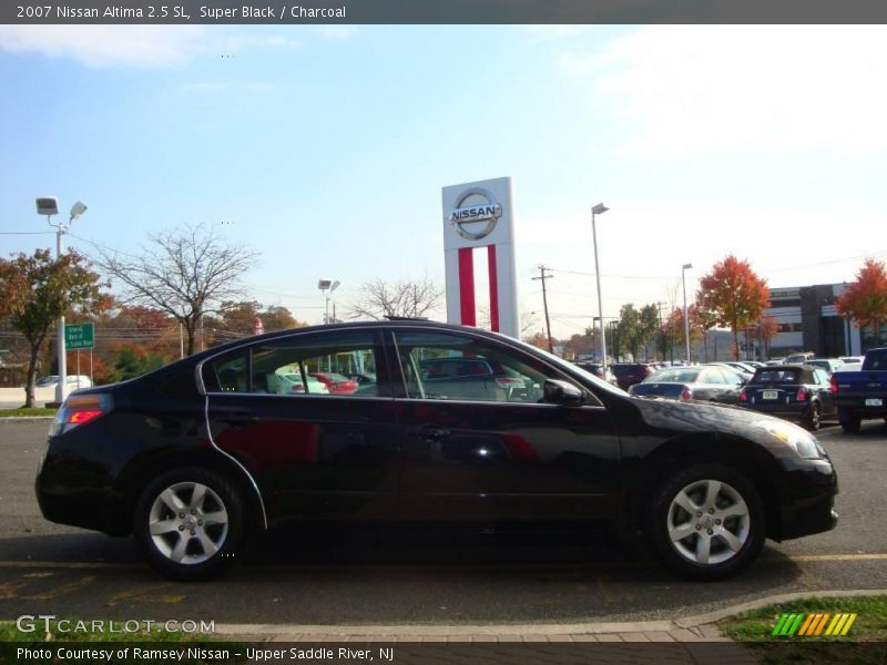 Super Black / Charcoal 2007 Nissan Altima 2.5 SL