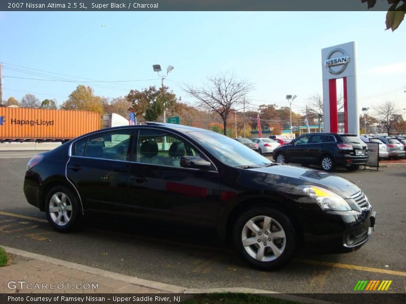 Super Black / Charcoal 2007 Nissan Altima 2.5 SL