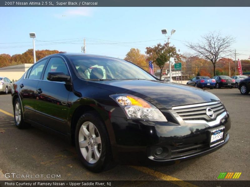 Super Black / Charcoal 2007 Nissan Altima 2.5 SL
