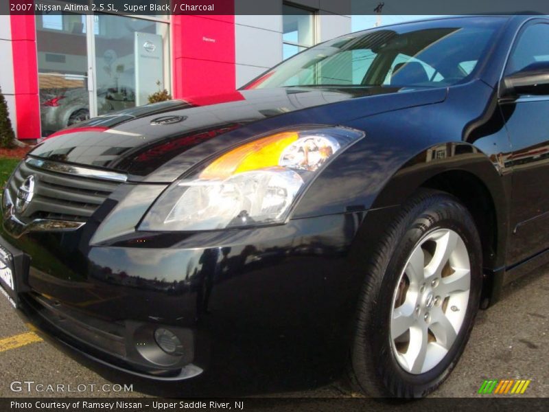 Super Black / Charcoal 2007 Nissan Altima 2.5 SL