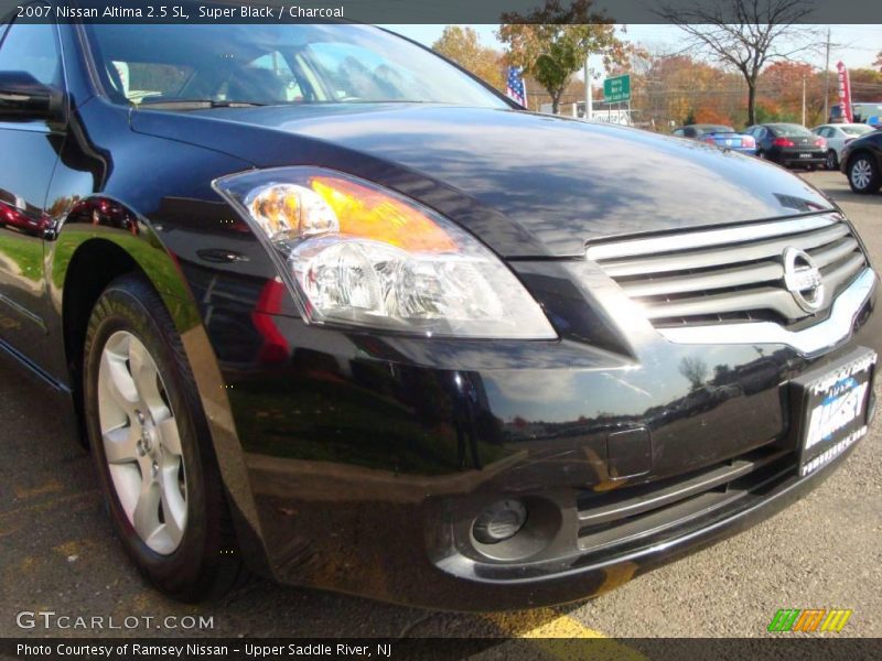 Super Black / Charcoal 2007 Nissan Altima 2.5 SL