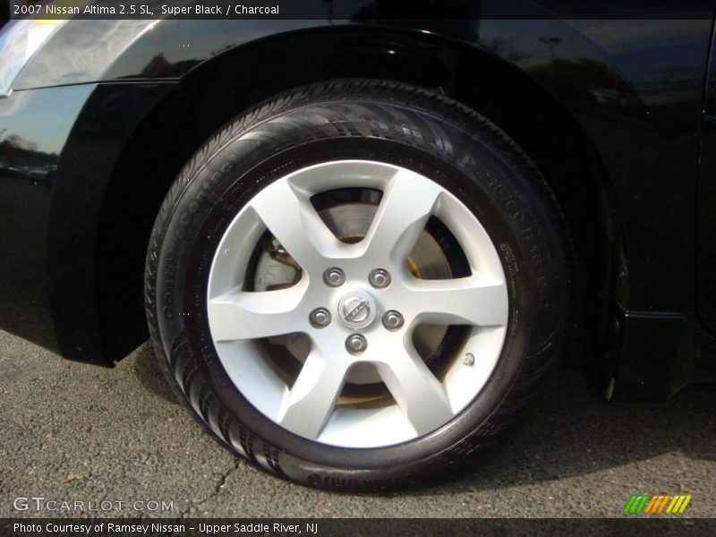 Super Black / Charcoal 2007 Nissan Altima 2.5 SL