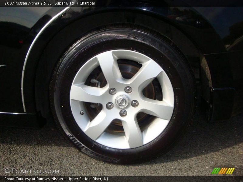 Super Black / Charcoal 2007 Nissan Altima 2.5 SL