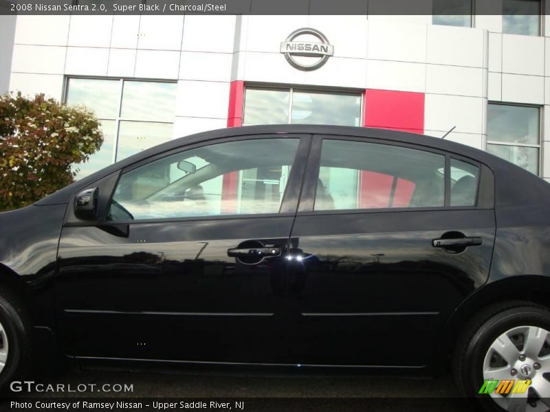 Super Black / Charcoal/Steel 2008 Nissan Sentra 2.0