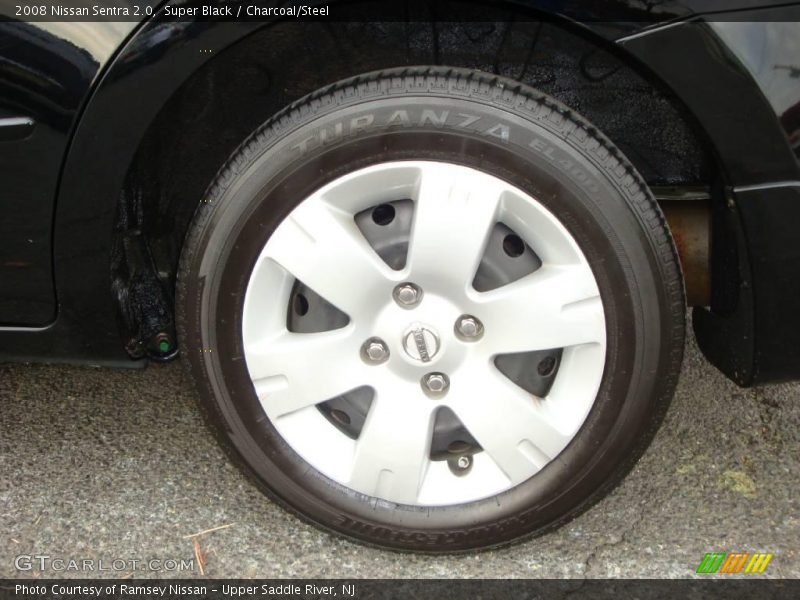 Super Black / Charcoal/Steel 2008 Nissan Sentra 2.0