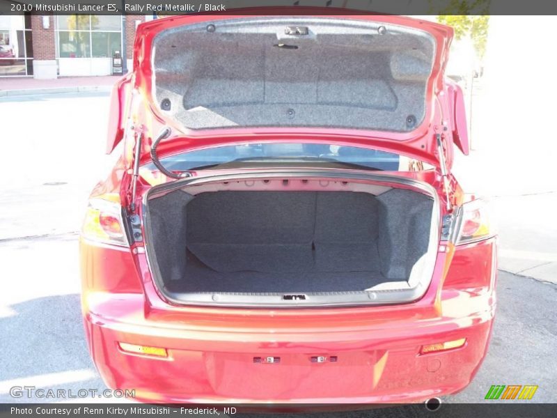 Rally Red Metallic / Black 2010 Mitsubishi Lancer ES