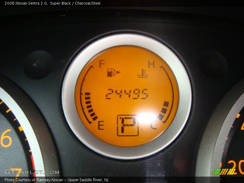 Super Black / Charcoal/Steel 2008 Nissan Sentra 2.0