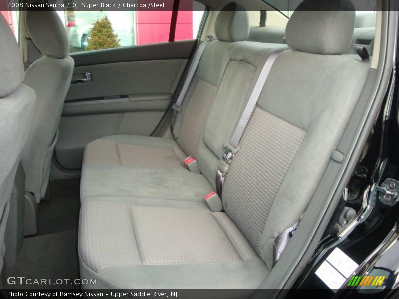 Super Black / Charcoal/Steel 2008 Nissan Sentra 2.0