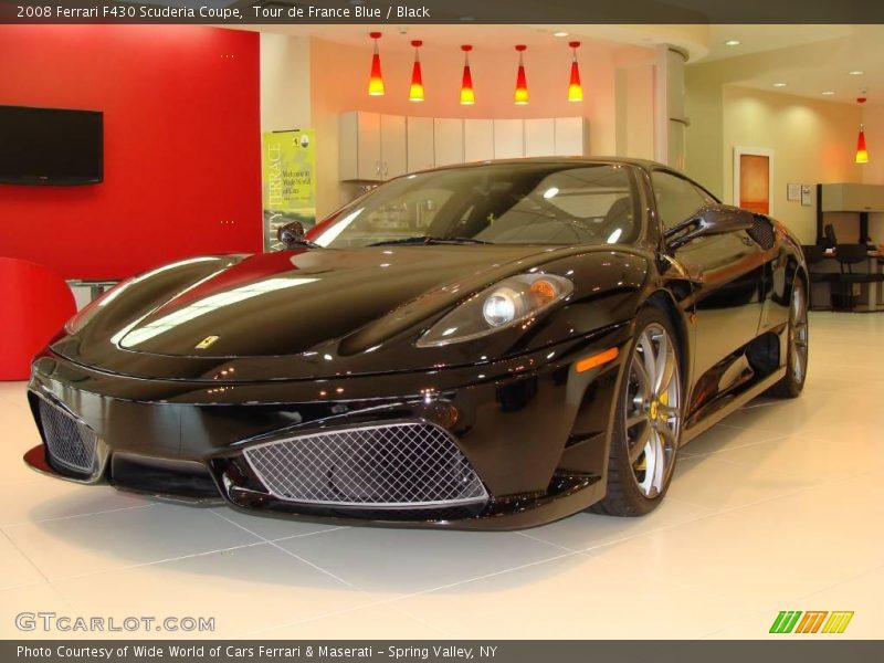 Tour de France Blue / Black 2008 Ferrari F430 Scuderia Coupe