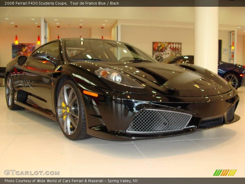 Tour de France Blue / Black 2008 Ferrari F430 Scuderia Coupe